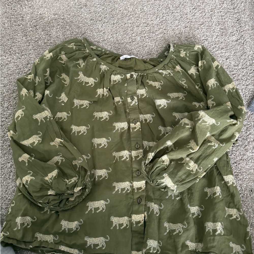Emerson Fry India collection leopard top